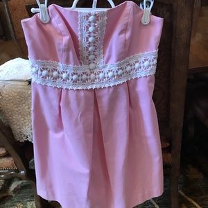 Lilly Pulitzer Strapless Dress